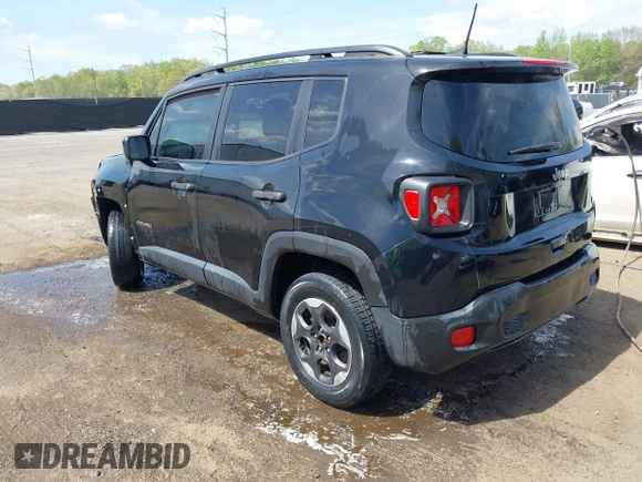 2018 Jeep Renegade Upland with VIN ZACCJBAB8JPH31972, listed as a IAAI auction lot 42085867 with 160,415 mi miles and . Bid and sale history available at DreamBid. Image 3.