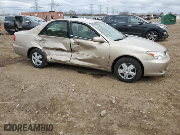 2004 Toyota Camry LE with VIN 4T1BE32K44U901585, listed as a Copart auction lot 53023065 with 123,637 mi miles and Salvage Title. Bid and sale history available at carsss.com. Image 4.