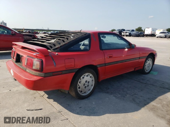 1988 Toyota Supra z VIN JT2MA71JXJ0094266, wystawiony jako Copart lot #59028715 z przebiegiem 133 654 mil mil oraz Czysty tytuł • Clean title. Historia ofert i sprzedaży dostępna na DreamBid. Obrazek 3.