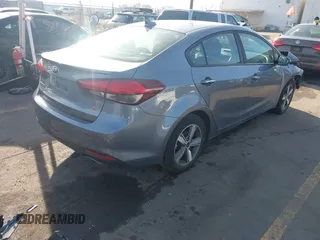 2018 Kia Forte LX with VIN 3KPFL4A73JE171175, listed as a IAAI auction lot 40983942 with 84,258 mi miles and . Bid and sale history available at DreamBid. Image 4.