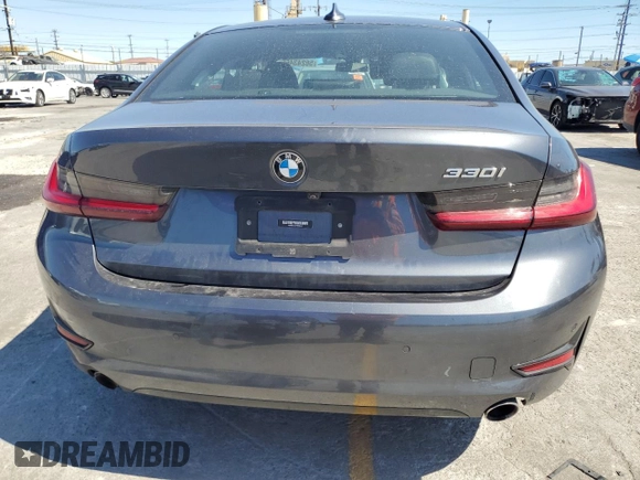 2022 BMW 3 Series 330i with VIN 3MW5R1J00N8C60621, listed as a Copart auction lot 56243465 with 71,940 mi miles and Salvage title. Bid and sale history available at DreamBid. Image 6.