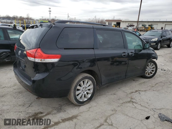 2014 Toyota Sienna Ltd with VIN 5TDDK3DC6ES086534, listed as a Copart auction lot 48056065 with 229,927 mi miles and Salvage Title. Bid and sale history available at carsss.com. Image 3.