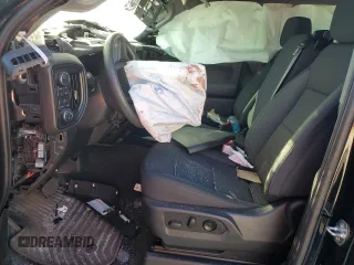 2024 Chevrolet Silverado 1500 Custom with VIN 3GCPDBEK9RG265615, listed as a Copart auction lot 45648535 with Not Provided miles and Salvage Title. Bid and sale history available at DreamBid. Image 7.