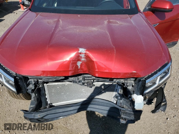 2020 Volkswagen Atlas SEL with VIN 1V2MC2CA8LC204183, listed as a Copart auction lot 70204694 with 54,704 mi miles and Salvage title. Bid and sale history available at DreamBid. Image 12.