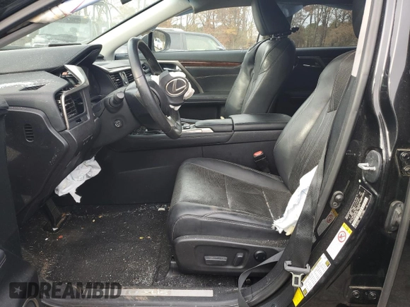 2017 Lexus RX with VIN 2T2BGMCA0HC011089, listed as a Copart auction lot 84791604 with 109,349 mi miles and Salvage Title. Bid and sale history available at carsss.com. Image 7.