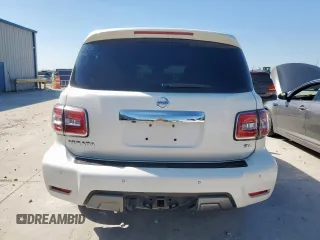 2019 Nissan Armada SL z VIN JN8AY2ND4K9085996, wystawiony jako Copart lot #51916125 z przebiegiem 125 050 mil mil oraz Szkoda całkowita • Salvage title. Historia ofert i sprzedaży dostępna na DreamBid. Obrazek 6.