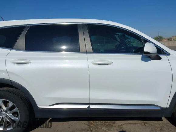 2020 Hyundai Santa Fe SE with VIN 5NMS23AD1LH197383, listed as a IAAI auction lot 42001946 with 47,844 mi miles. Bid and sale history available at carsss.com. Image 13.