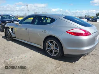 2010 Porsche Panamera S with VIN WP0AB2A78AL061019, listed as a IAAI auction lot 41773781 with 53,776 mi miles and . Bid and sale history available at DreamBid. Image 3.