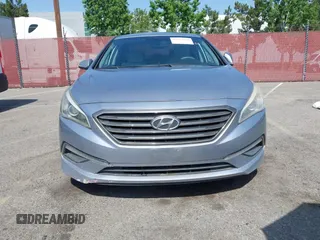 2015 Hyundai Sonata Eco z VIN 5NPE24AAXFH159358, wystawiony jako IAAI lot #42552938 z przebiegiem 152 207 mil mil oraz . Historia ofert i sprzedaży dostępna na DreamBid. Obrazek 6.