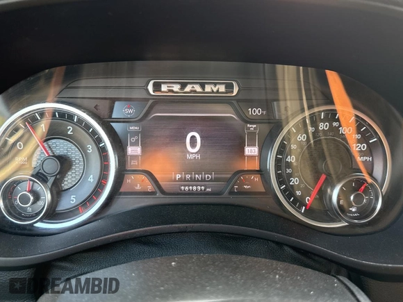 2019 Ram 3500 Laramie with VIN 3C63R3ML4KG642347, listed as a Copart auction lot 77895464 with 161,831 mi miles and Clean Title. Bid and sale history available at carsss.com. Image 8.