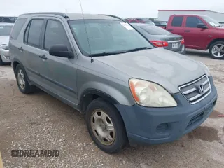 2006 Honda CR-V LX with VIN JHLRD68566C002862, listed as a IAAI auction lot 41954749 with 294,867 mi miles and . Bid and sale history available at carsss.com. Image 1.