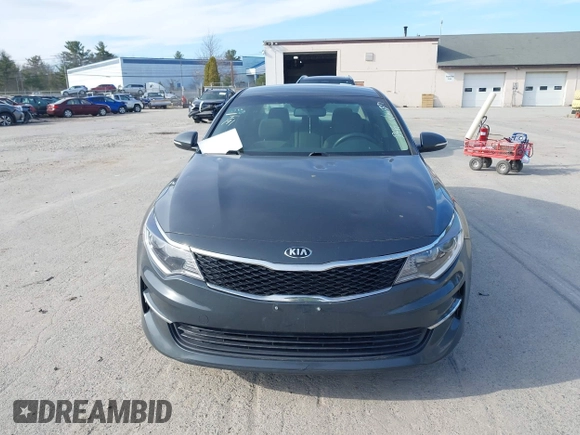 2016 Kia Optima LX with VIN KNAGT4L30G5081448, listed as a IAAI auction lot 41887881 with 95,214 mi miles. Bid and sale history available at carsss.com. Image 12.