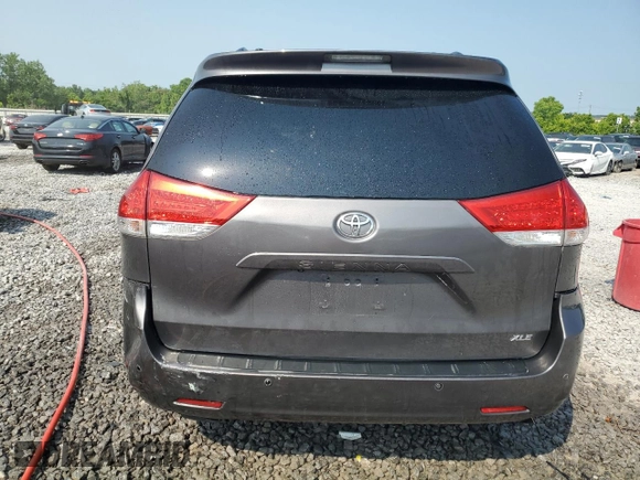 2013 Toyota Sienna XLE AAS with VIN 5TDYK3DC1DS345298, listed as a Copart auction lot 58750235 with Not provided miles and Salvage title. Bid and sale history available at DreamBid. Image 6.