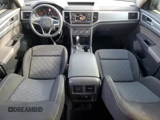 2021 Volkswagen Atlas S with VIN 1V2AP2CA7MC606267, listed as a Copart auction lot 56690154 with 53,381 mi miles and Salvage title. Bid and sale history available at DreamBid. Image 8.