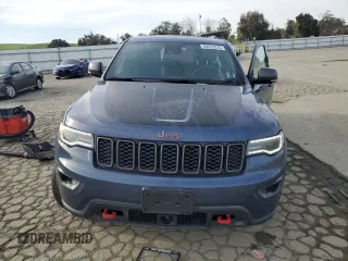 2021 Jeep Grand Cherokee Trailhawk with VIN 1C4RJFLG0MC525273, listed as a Copart auction lot 49632275 with 57,452 mi miles and Salvage title. Bid and sale history available at DreamBid. Image 5.