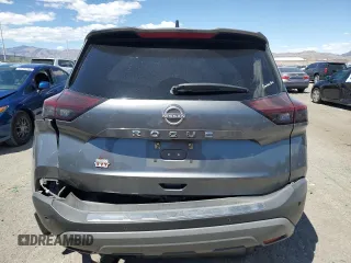 2022 Nissan Rogue S with VIN 5N1BT3AA3NC709144, listed as a Copart auction lot 56034605 with 56,104 mi miles and Salvage title. Bid and sale history available at DreamBid. Image 6.