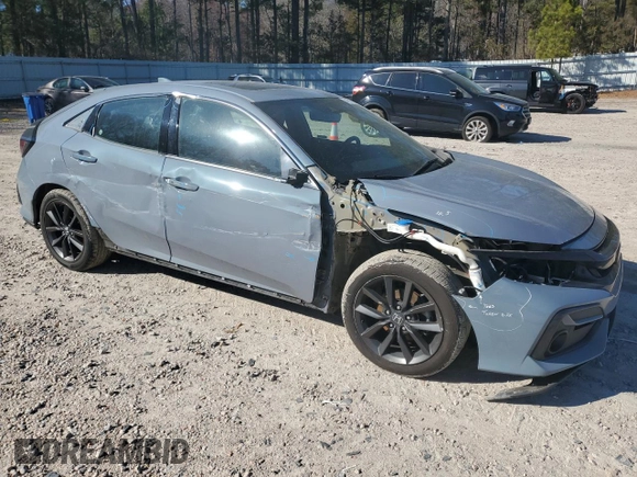 2020 Honda Civic EX-L z VIN SHHFK7H89LU216506, wystawiony jako Copart lot #46514085 z przebiegiem 120 597 mil mil oraz Szkoda całkowita • Salvage title. Historia ofert i sprzedaży dostępna na DreamBid. Obrazek 4.