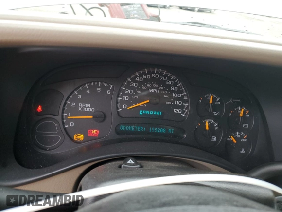 2004 Chevrolet Suburban Z71 with VIN 3GNFK16T04G200719, listed as a Copart auction lot 72781484 with 199,208 mi miles and Salvage Title. Bid and sale history available at carsss.com. Image 9.