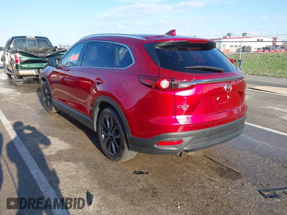 2022 Mazda CX-9 Touring Plus with VIN JM3TCBAY8N0614524, listed as a IAAI auction lot 41893238 with 41,693 mi miles. Bid and sale history available at carsss.com. Image 3.