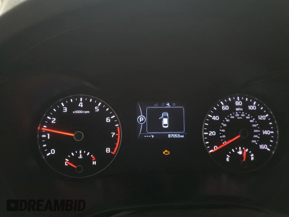 2018 Kia Optima S with VIN 5XXGT4L39JG272906, listed as a Copart auction lot 54853925 with 87,053 mi miles and Salvage Title. Bid and sale history available at carsss.com. Image 9.