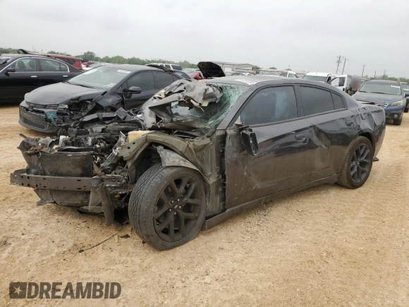 2019 Dodge Charger SXT with VIN 2C3CDXBG5KH734639, listed as a Copart auction lot 51353325 with Not provided miles and Salvage title. Bid and sale history available at DreamBid. Image 1.
