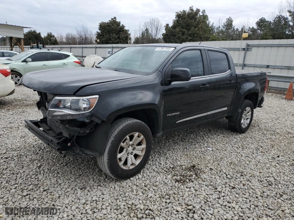 2017 Chevrolet Colorado 2WD LT with VIN 1GCGSCEN7H1188018, listed as a Copart auction lot 47067595 with 59,258 mi miles and Salvage Title. Bid and sale history available at carsss.com. Image 1.