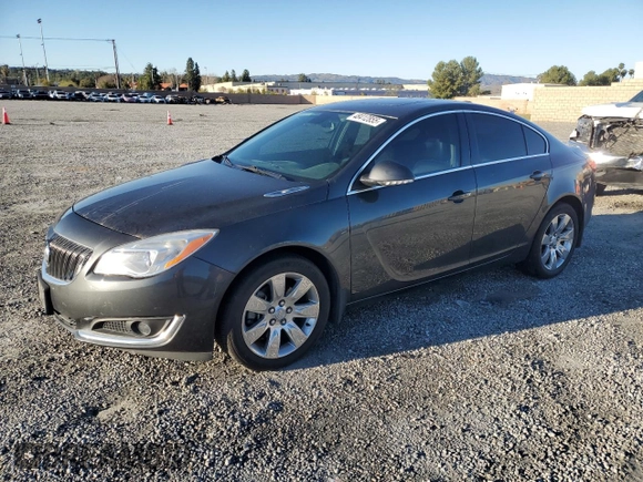 2017 Buick Regal with VIN 2G4GM5EX6H9164713, listed as a Copart auction lot 48412855 with 57,189 mi miles and Clean Title. Bid and sale history available at carsss.com. Image 1.