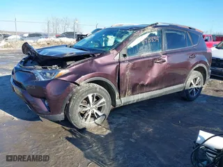2018 Toyota RAV4 XLE with VIN 2T3RFREV2JW707080, listed as a IAAI auction lot 41421834 with 83,923 mi miles. Bid and sale history available at carsss.com. Image 18.