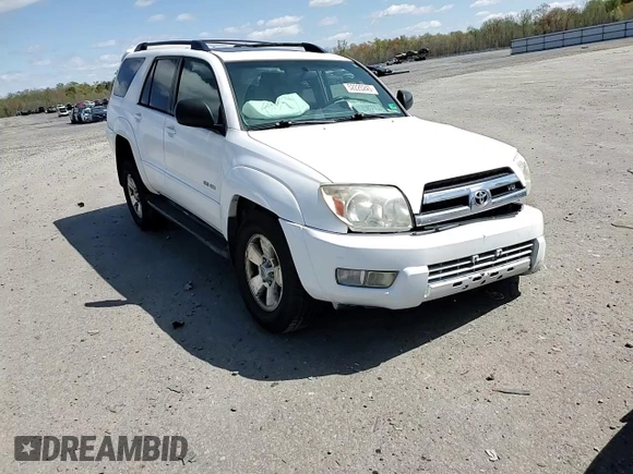 2005 Toyota 4Runner SR5 with VIN JTEBT14R950057489, listed as a Copart auction lot 52220245 with 287,061 mi miles and Salvage Title. Bid and sale history available at DreamBid. Image 12.
