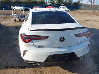 2021 Acura TLX w/A-Spec Package with VIN 19UUB6F50MA007713, listed as a IAAI auction lot 41864738 with 52,270 mi miles. Bid and sale history available at carsss.com. Image 16.