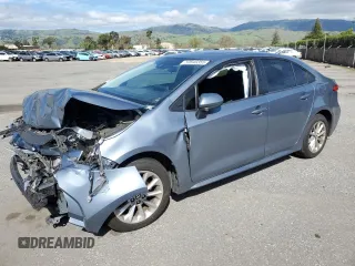 2021 Toyota Corolla LE with VIN JTDHPMAE8MJ125196, listed as a Copart auction lot 50840355 with 62,113 mi miles and Salvage Title. Bid and sale history available at carsss.com. Image 1.