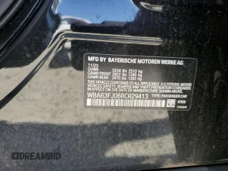 2024 BMW 5 Series 540i xDrive with VIN WBA63FJ06RCR29413, listed as a Copart auction lot 74137104 with 0 mi miles and Salvage Title. Bid and sale history available at carsss.com. Image 12.