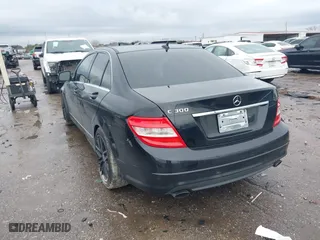 2008 Mercedes-Benz C-Class 3.0L Sport with VIN WDDGF54X28R014741, listed as a IAAI auction lot 41461468 with 148,226 mi miles. Bid and sale history available at carsss.com. Image 3.
