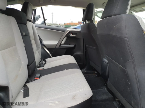 2017 Toyota RAV4 Hybrid XLE with VIN JTMRJREVXHD114105, listed as a Copart auction lot 51665645 with 55,263 mi miles and Salvage Title. Bid and sale history available at carsss.com. Image 10.