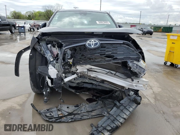 2023 Toyota RAV4 LE with VIN 2T3H1RFV5PC219583, listed as a Copart auction lot 50823005 with 33,551 mi miles and Salvage Title. Bid and sale history available at carsss.com. Image 5.
