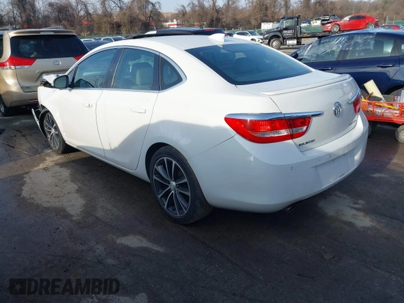 2016 Buick Verano Sport Touring with VIN 1G4PW5SK2G4152935, listed as a IAAI auction lot 41198016 with 104,484 mi miles and . Bid and sale history available at DreamBid. Image 3.