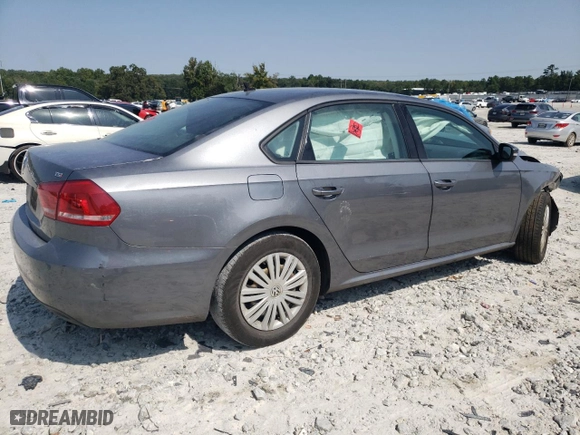 2015 Volkswagen Passat 1.8T S with VIN 1VWAS7A37FC063794, listed as a Copart auction lot 70931374 with 113,624 mi miles and Salvage Title. Bid and sale history available at carsss.com. Image 3.