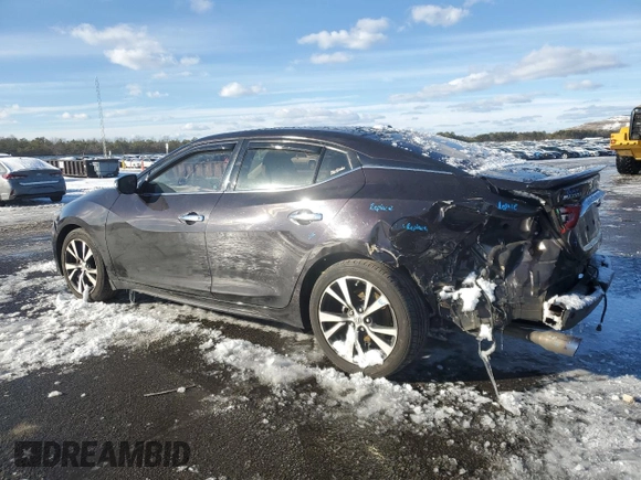2016 Nissan Maxima SL with VIN 1N4AA6APXGC390099, listed as a Copart auction lot 41359135 with 66,199 mi miles and Salvage Title. Bid and sale history available at DreamBid. Image 2.