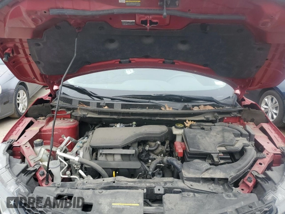 2017 Nissan Rogue SV with VIN JN1BJ1CR3HW102555, listed as a Copart auction lot 51667624 with 58,509 mi miles and Salvage title. Bid and sale history available at DreamBid. Image 12.