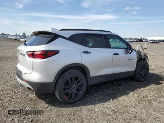 2021 Chevrolet Blazer LT with VIN 3GNKBHRS7MS571254, listed as a Copart auction lot 58269005 with 95,554 mi miles and Salvage title. Bid and sale history available at DreamBid. Image 3.