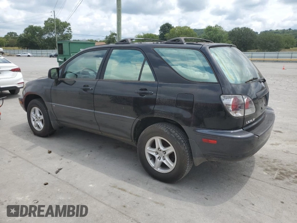 2001 Lexus RX 300 with VIN JTJGF10U810091085, listed as a Copart auction lot 64291204 with 182,357 mi miles and Clean Title. Bid and sale history available at DreamBid. Image 2.