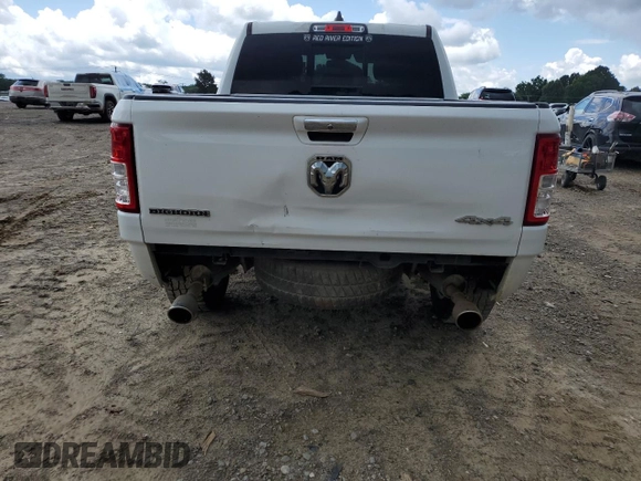 2019 Ram 1500 Big Horn with VIN 1C6SRFFT7KN739947, listed as a Copart auction lot 60479355 with 117,953 mi miles and Salvage title. Bid and sale history available at DreamBid. Image 6.