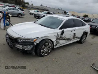 2020 Honda Accord Sport with VIN 1HGCV2F38LA022064, listed as a Copart auction lot 48915525 with 92,432 mi miles and Salvage title. Bid and sale history available at DreamBid. Image 1.