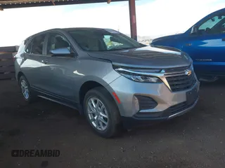 2023 Chevrolet Equinox LT with VIN 3GNAXTEG9PL155397, listed as a IAAI auction lot 42086119 with 27,048 mi miles and . Bid and sale history available at DreamBid. Image 1.