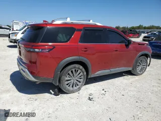 2022 Nissan Pathfinder SL with VIN 5N1DR3CB5NC201478, listed as a Copart auction lot 47955225 with 44,557 mi miles and Non Repairable. Bid and sale history available at carsss.com. Image 3.