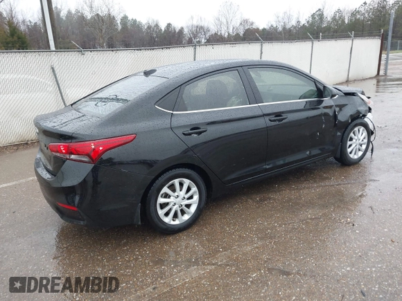 2021 Hyundai Accent SE with VIN 3KPC24A64ME146299, listed as a IAAI auction lot 41551666 with 84,120 mi miles. Bid and sale history available at carsss.com. Image 4.