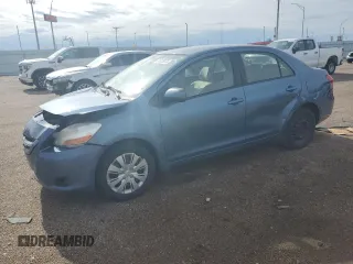 2008 Toyota Yaris with VIN JTDBT923584032779, listed as a Copart auction lot 61233075 with 110,709 mi miles and Salvage title. Bid and sale history available at DreamBid. Image 1.