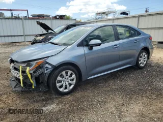 2025 Toyota Corolla LE z VIN JTDB4MEE9SJ019023, wystawiony jako Copart lot #60172115 z przebiegiem 6 722 mil mil oraz Czysty tytuł • Clean title. Historia ofert i sprzedaży dostępna na DreamBid. Obrazek 1.