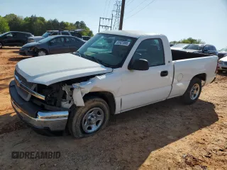 2004 Chevrolet Silverado 1500 LS with VIN 1GCEC14V14Z290940, listed as a Copart auction lot 52427055 with 74,745 mi miles and Salvage Title. Bid and sale history available at carsss.com. Image 1.
