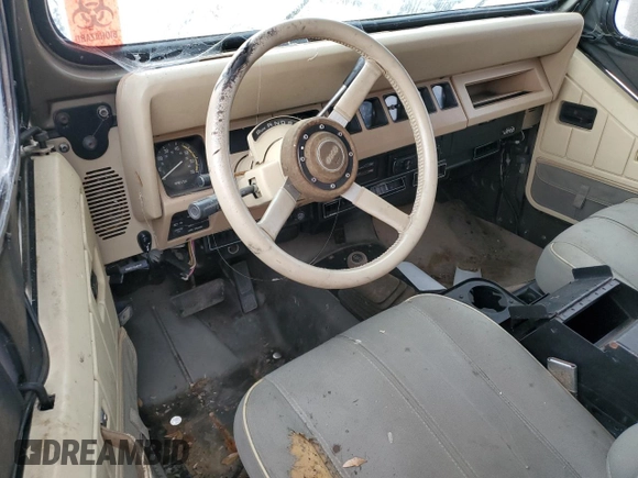 1989 Jeep Wrangler with VIN 2J4FY49T7KJ134187, listed as a Copart auction lot 63873225 with 172,344 mi miles and Clean title. Bid and sale history available at DreamBid. Image 8.